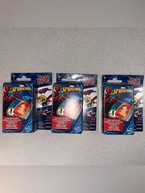 Hasbro Marvel Spider-Man Real Webs Ultimate Web Fluid Refill Pack 3 Lot 42351